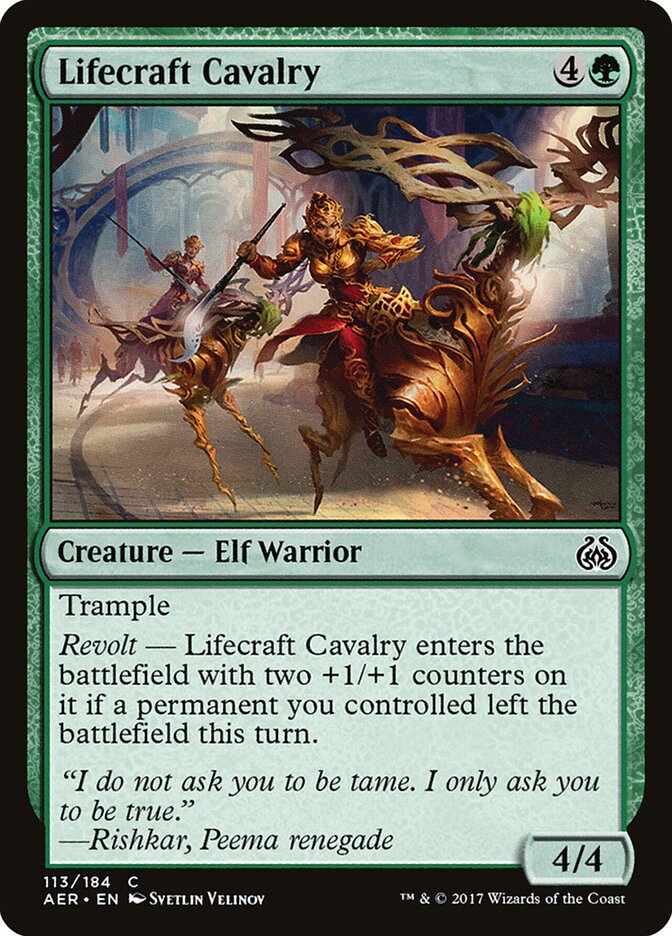 Lifecraft Cavalry - carta Magic The Gathering