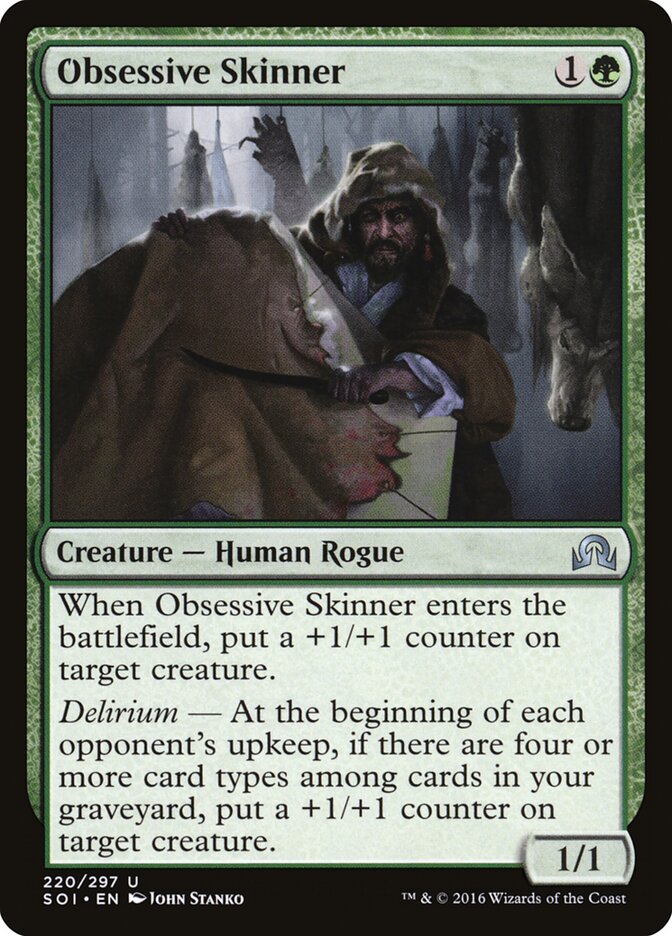 Obsessive Skinner - carta Magic The Gathering