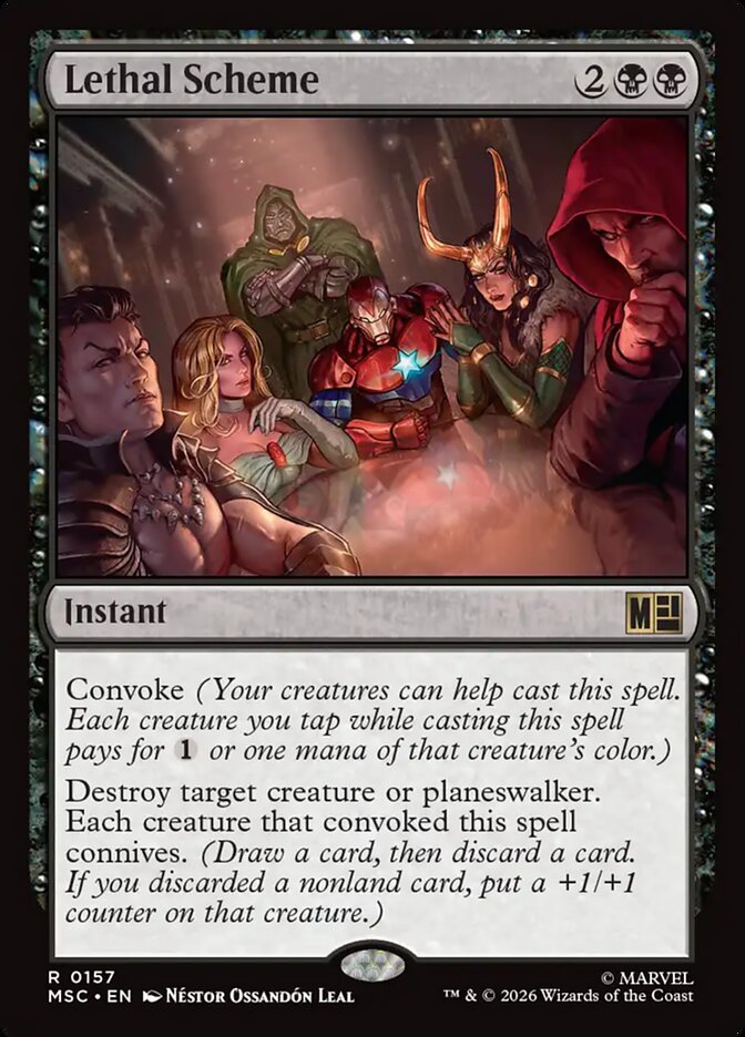 Lethal Scheme - carta Magic The Gathering