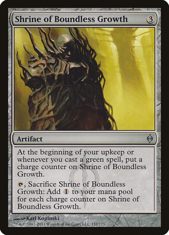 Shrine of Boundless Growth - carta Magic The Gathering