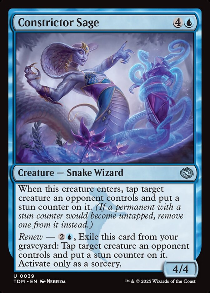 Constrictor Sage - carta Magic The Gathering