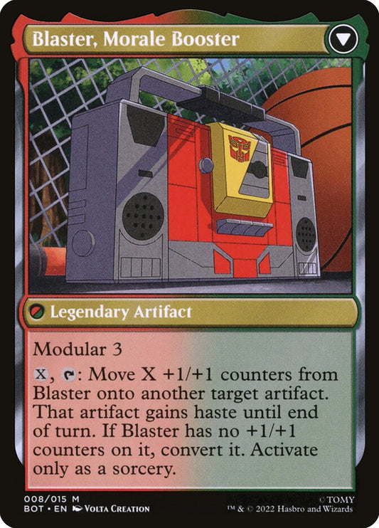 Blaster, Morale Booster - BOT-008-NF-CDF-LDG-UNI