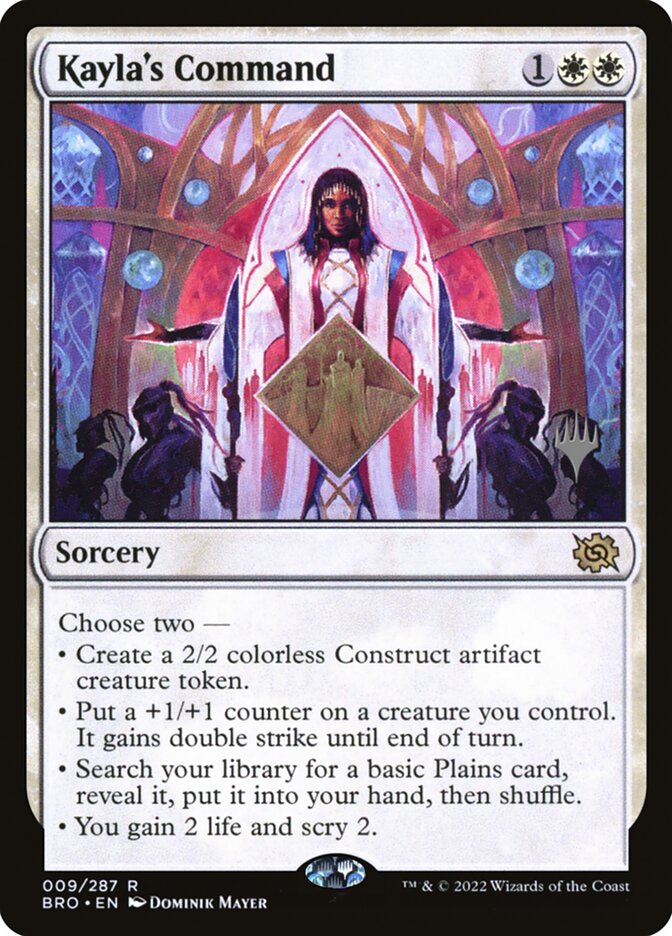 Kayla's Command - carta Magic The Gathering