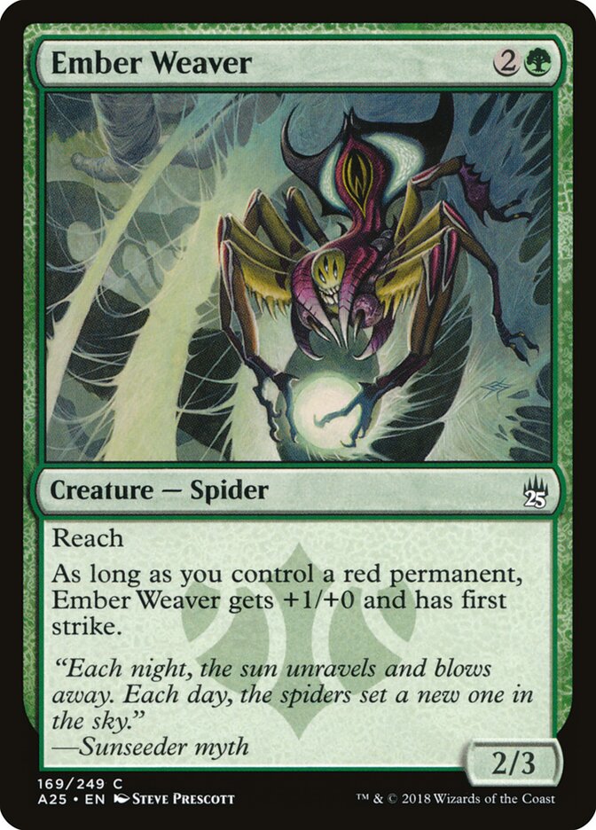 Ember Weaver - carta Magic The Gathering