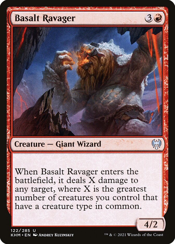 Basalt Ravager - carta Magic The Gathering