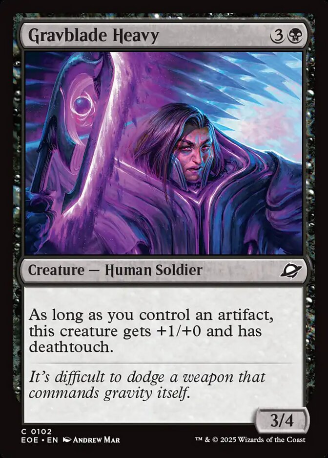 Gravblade Heavy - carta Magic The Gathering