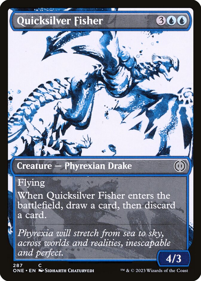 Quicksilver Fisher - carta Magic The Gathering