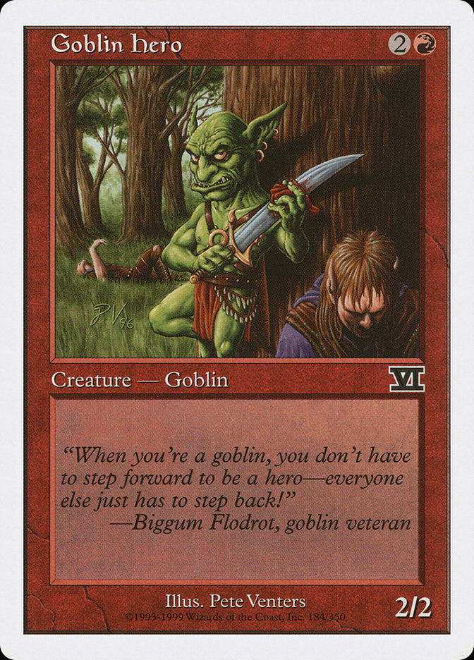 Goblin Hero - carta Magic The Gathering