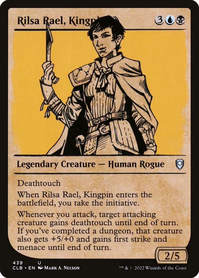 Rilsa Rael, Kingpin - carta Magic The Gathering