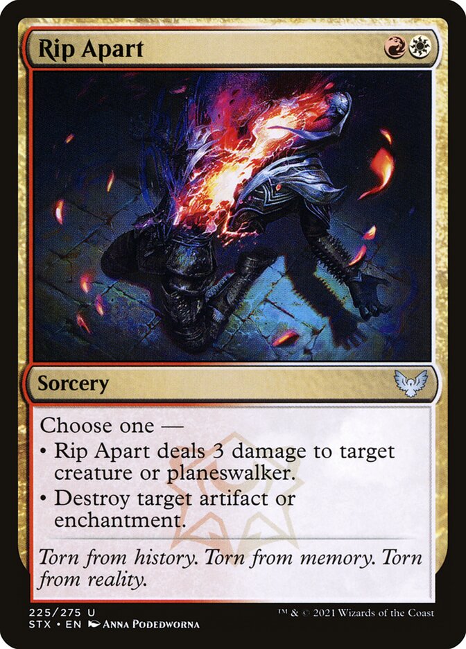 Rip Apart - carta Magic The Gathering