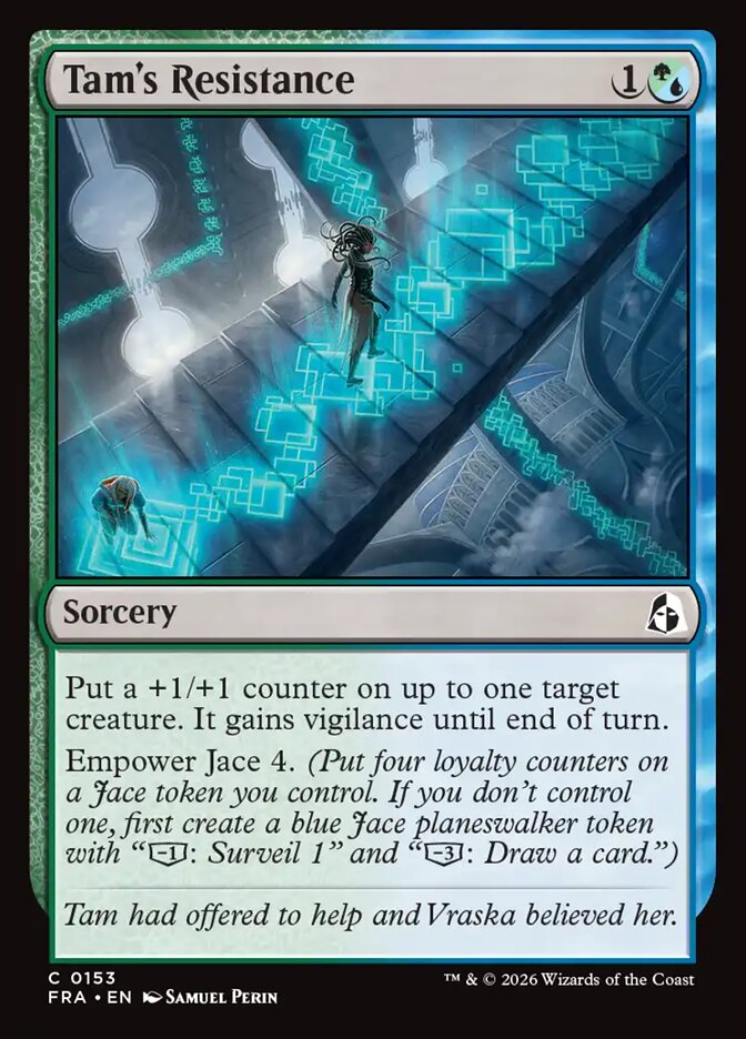 Tam's Resistance - carta Magic The Gathering