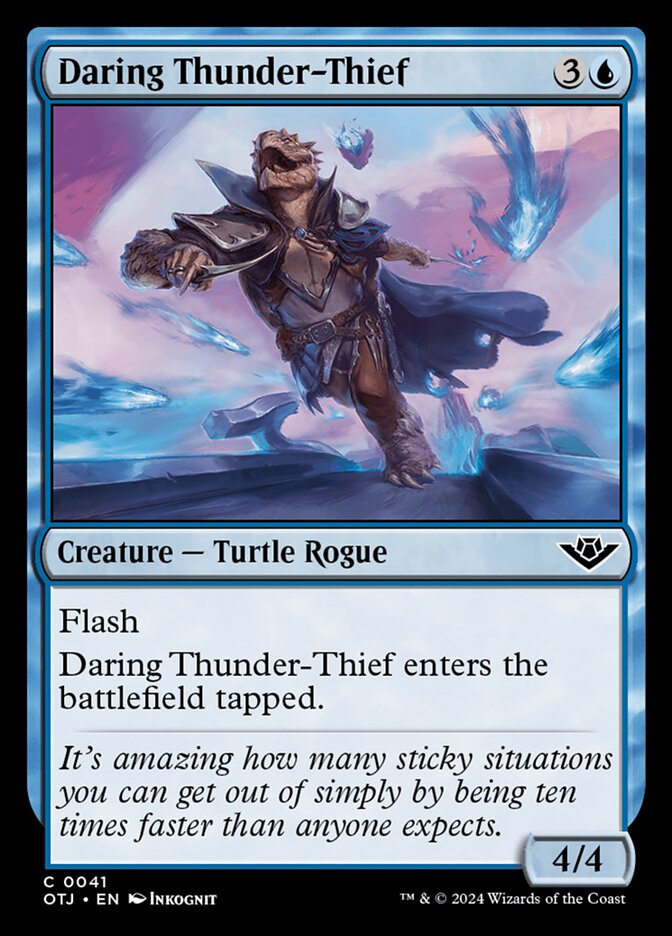 Daring Thunder-Thief - carta Magic The Gathering