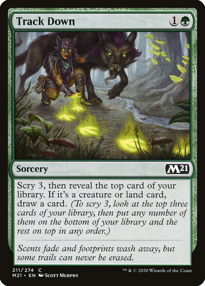 Track Down - carta Magic The Gathering