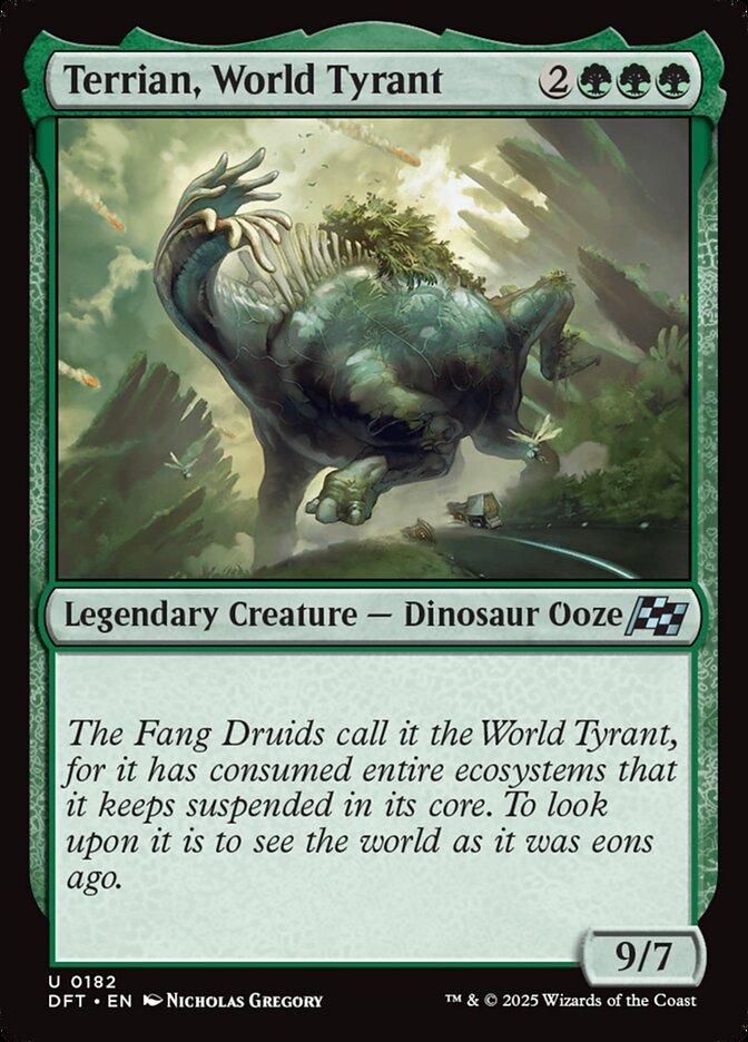 Terrian, World Tyrant - carta Magic The Gathering