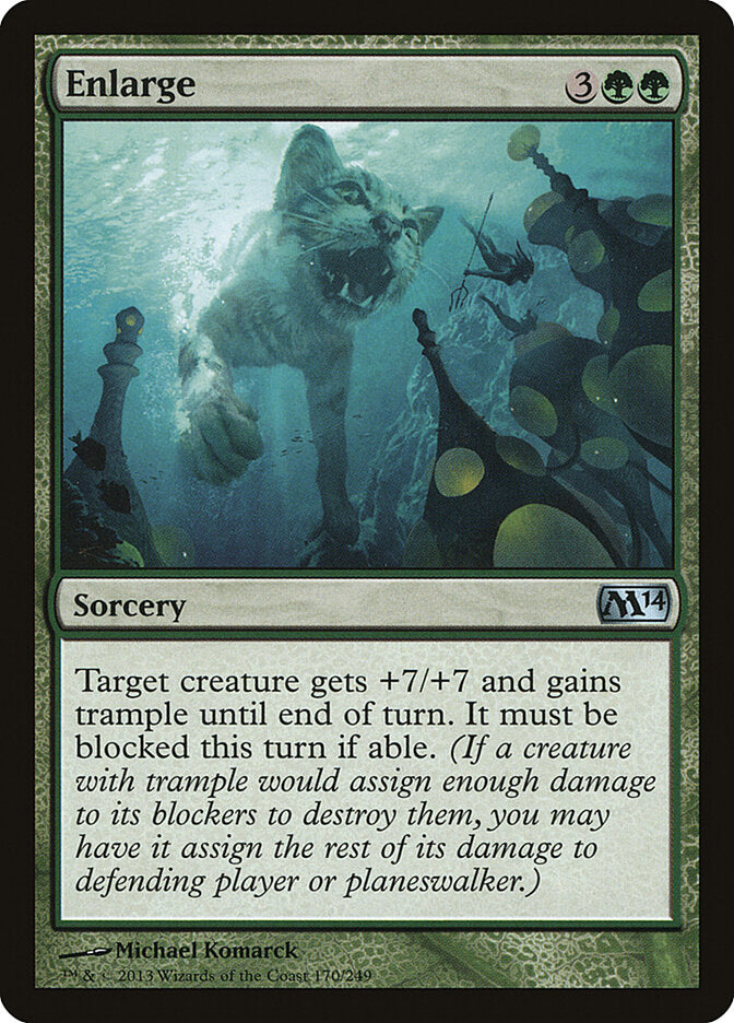Enlarge - carta Magic The Gathering