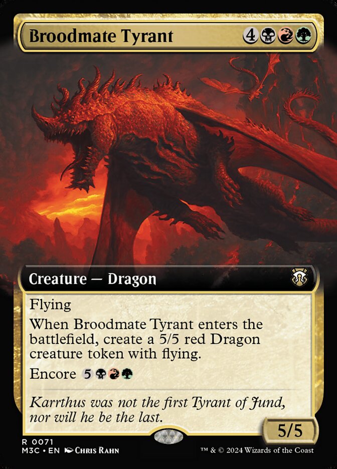 Broodmate Tyrant - carta Magic The Gathering