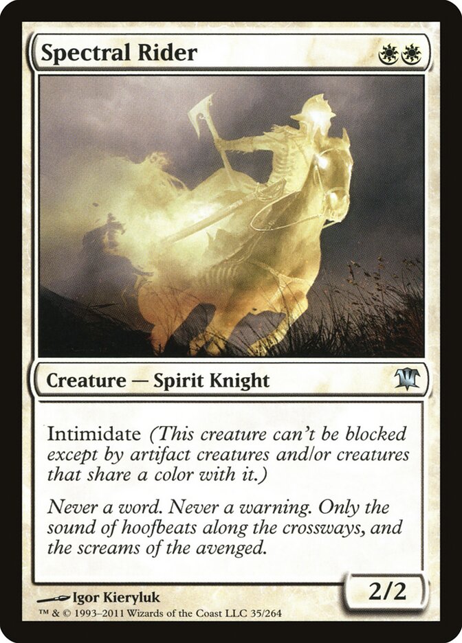 Spectral Rider - carta Magic The Gathering