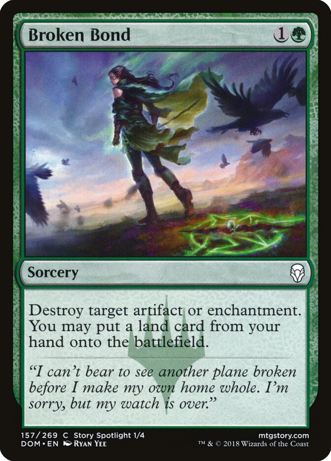 Broken Bond - carta Magic The Gathering