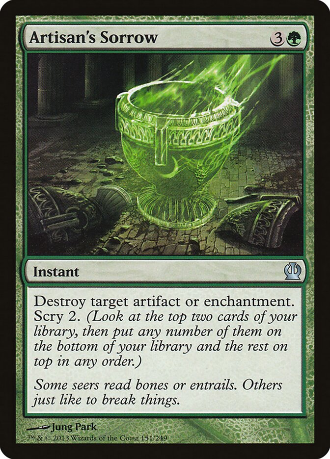 Artisan's Sorrow - carta Magic The Gathering