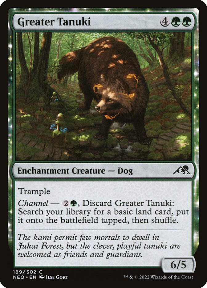 Greater Tanuki - carta Magic The Gathering
