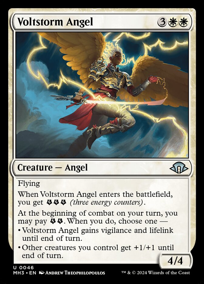 Voltstorm Angel - carta Magic The Gathering