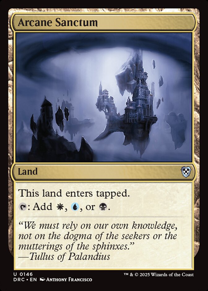 Arcane Sanctum - carta Magic The Gathering