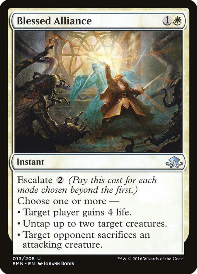 Blessed Alliance - carta Magic The Gathering