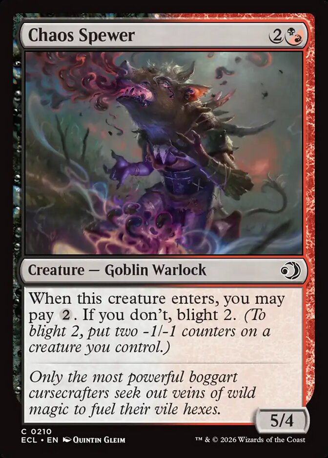 Chaos Spewer - carta Magic The Gathering