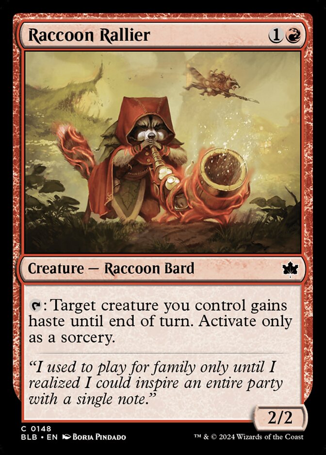 Raccoon Rallier - carta Magic The Gathering