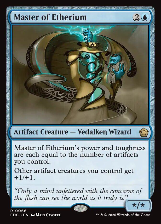 Master of Etherium - carta Magic The Gathering