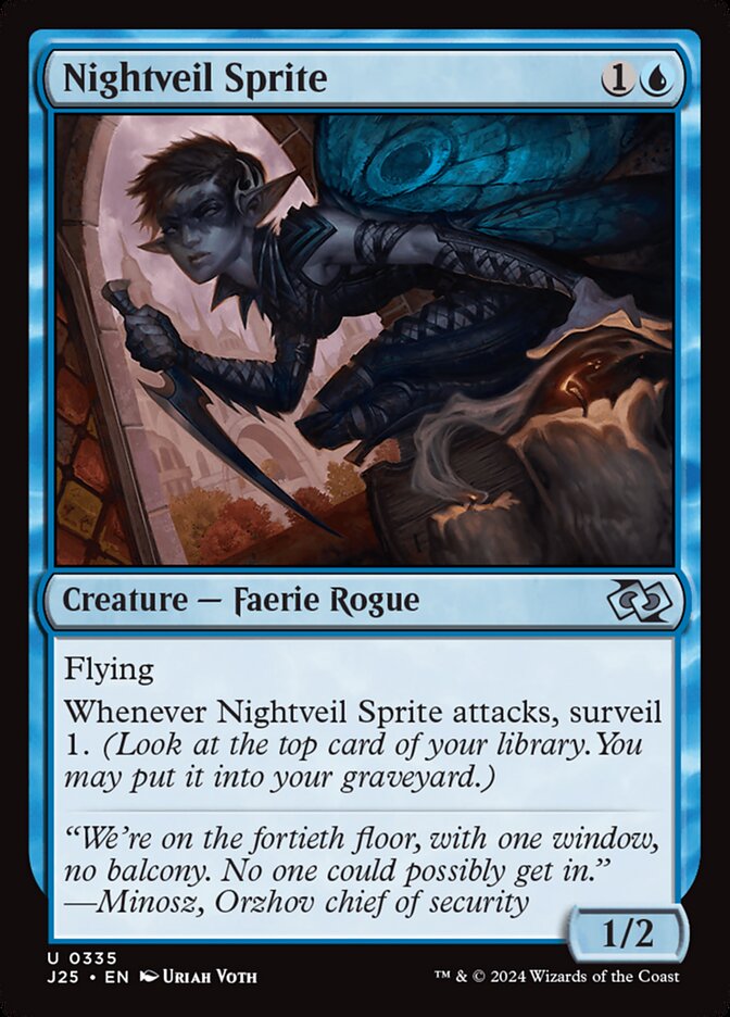 Nightveil Sprite - carta Magic The Gathering
