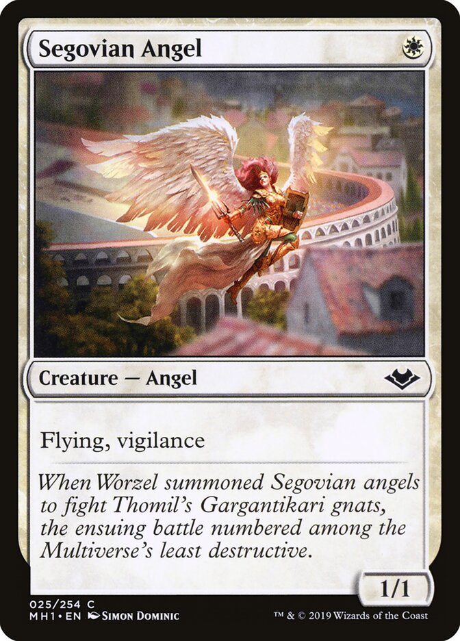 Segovian Angel - carta Magic The Gathering