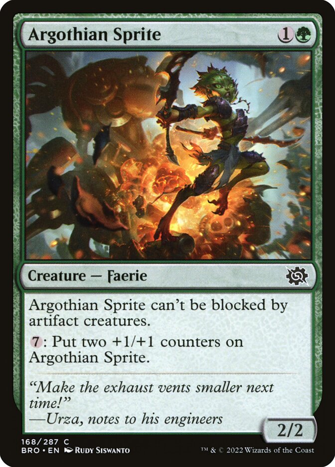 Argothian Sprite - carta Magic The Gathering