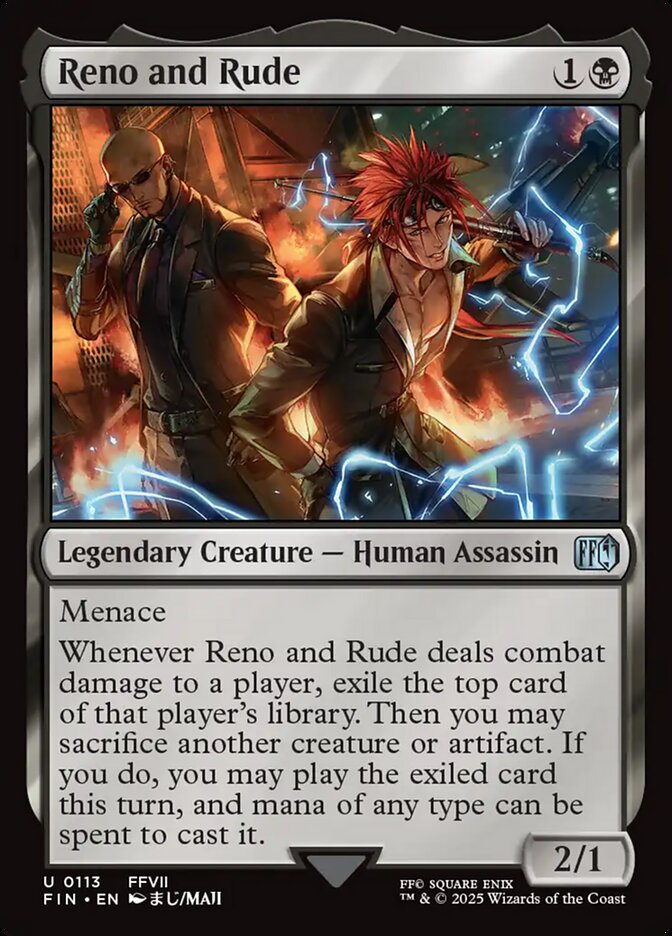 Reno and Rude - carta Magic The Gathering