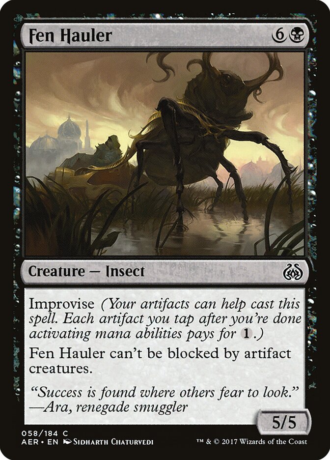 Fen Hauler - carta Magic The Gathering