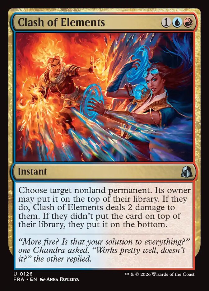Clash of Elements - carta Magic The Gathering