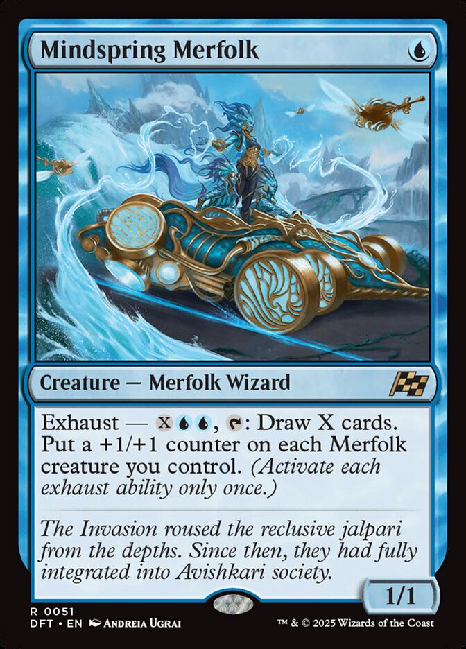 Mindspring Merfolk - carta Magic The Gathering