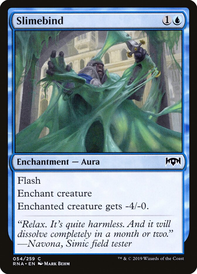 Slimebind - carta Magic The Gathering