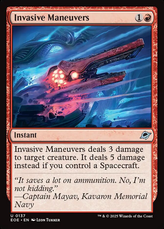 Invasive Maneuvers - carta Magic The Gathering