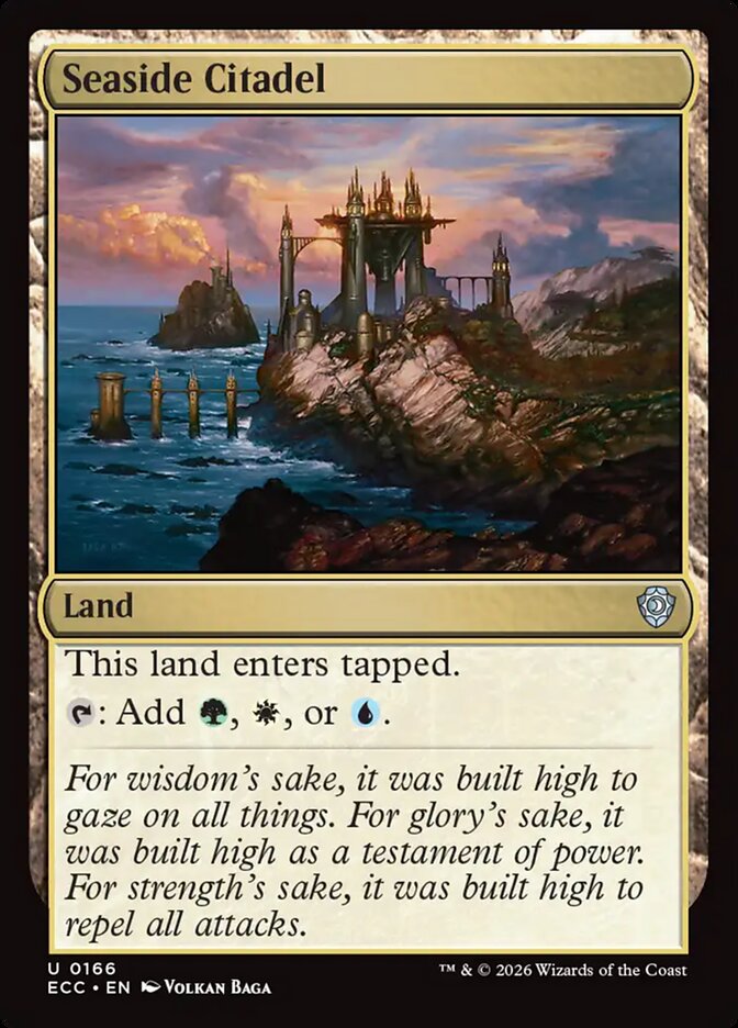 Seaside Citadel - carta Magic The Gathering