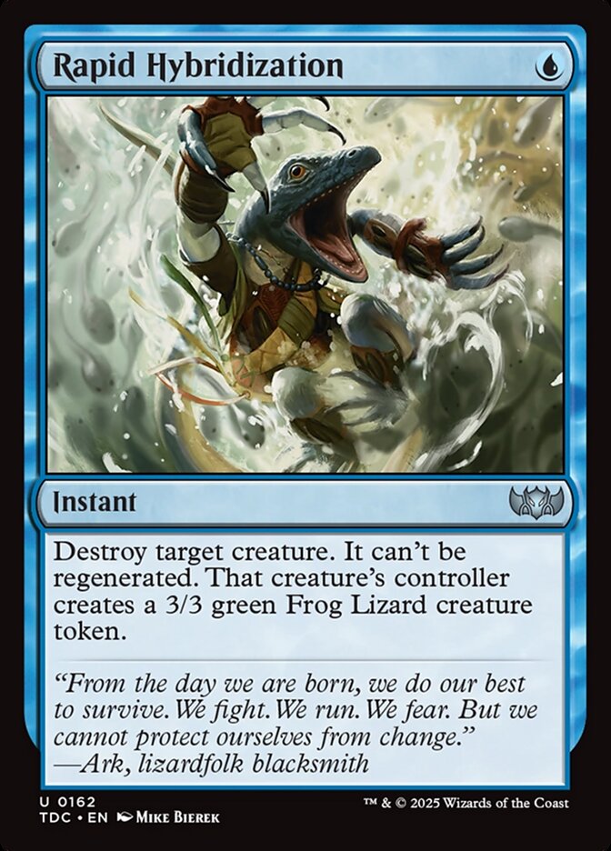 Rapid Hybridization - carta Magic The Gathering