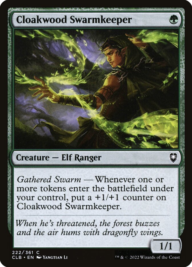 Cloakwood Swarmkeeper - carta Magic The Gathering
