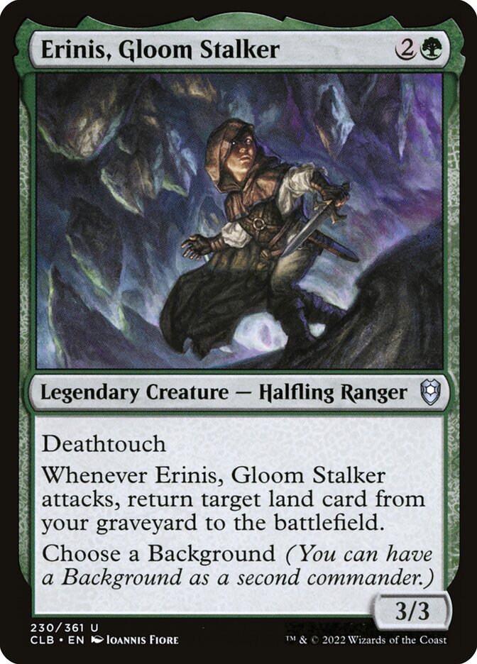 Erinis, Gloom Stalker - carta Magic The Gathering