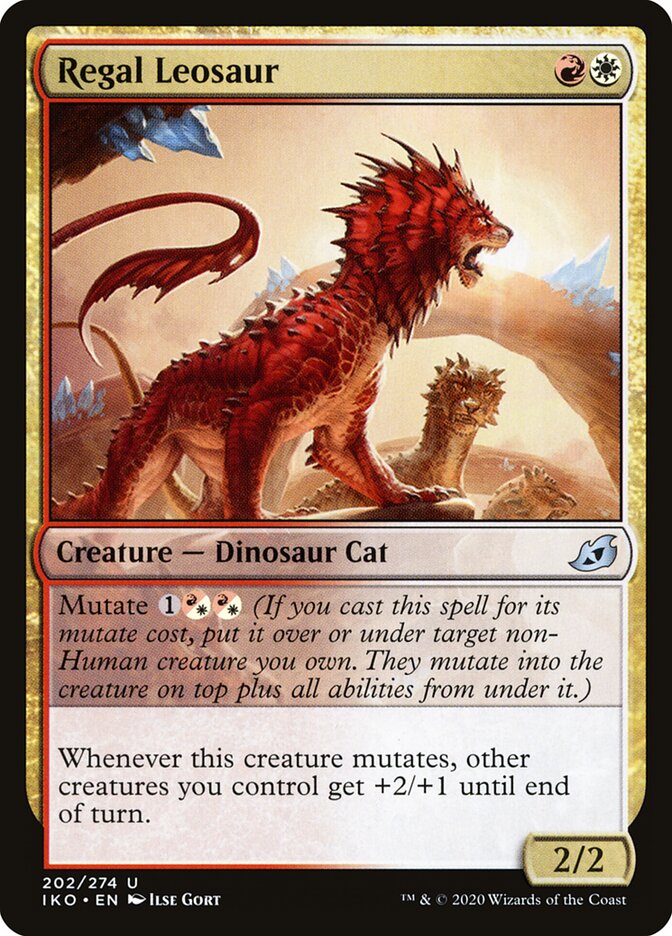 Regal Leosaur - carta Magic The Gathering