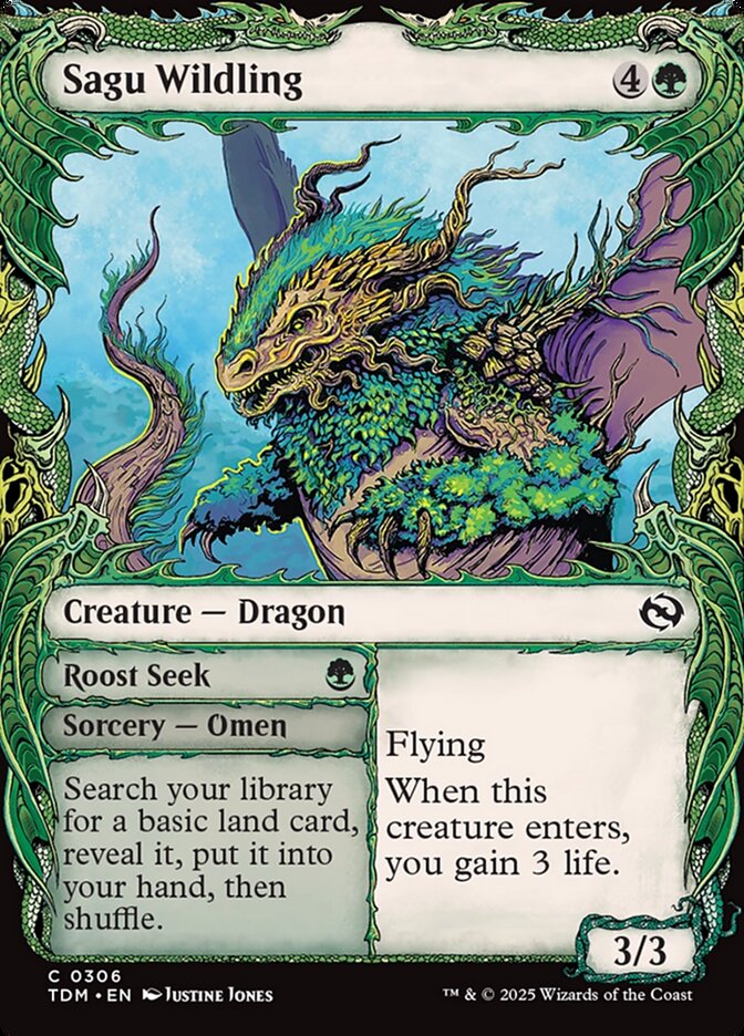 Sagu Wildling // Roost Seek - carta Magic The Gathering