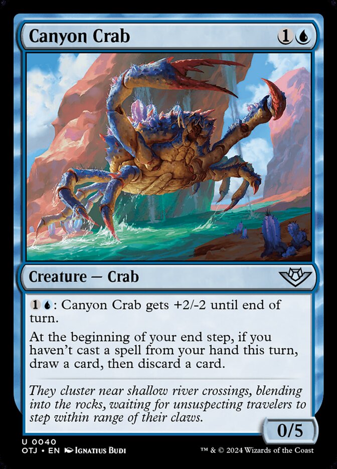 Canyon Crab - carta Magic The Gathering
