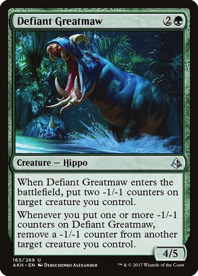Defiant Greatmaw - carta Magic The Gathering