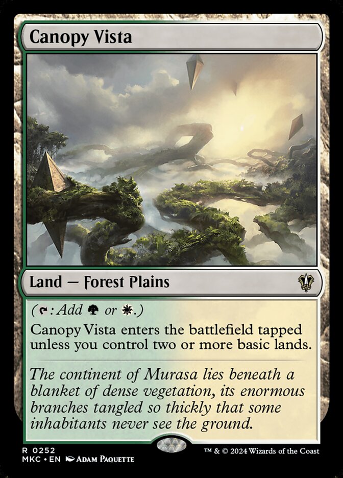 Canopy Vista - carta Magic The Gathering