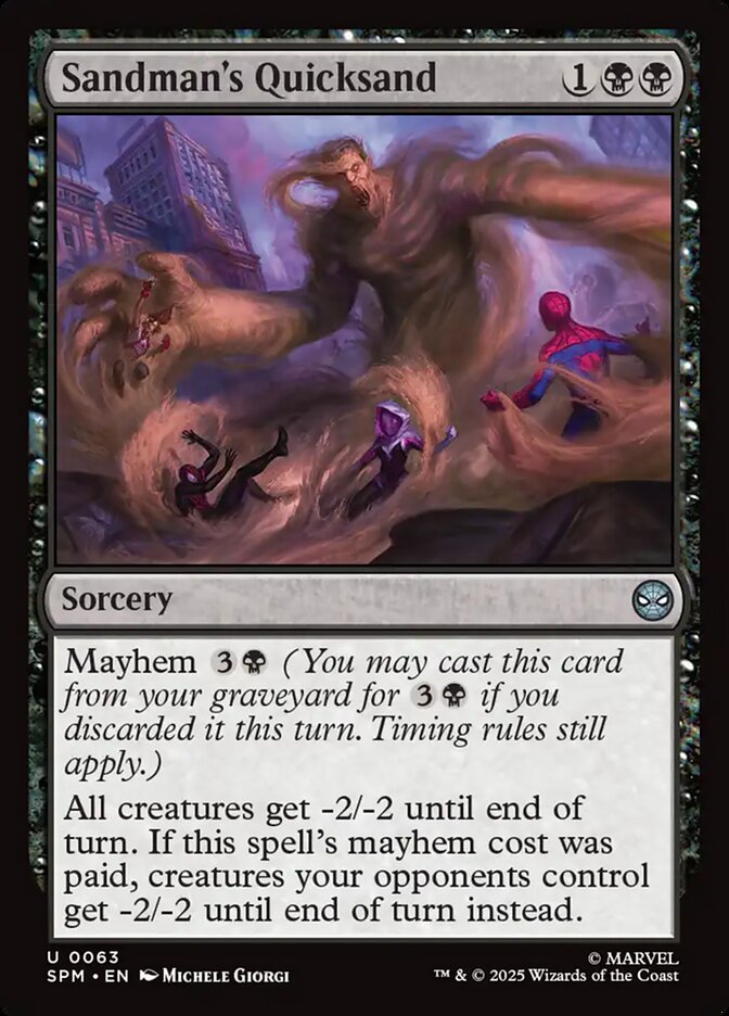 Sandman's Quicksand - carta Magic The Gathering