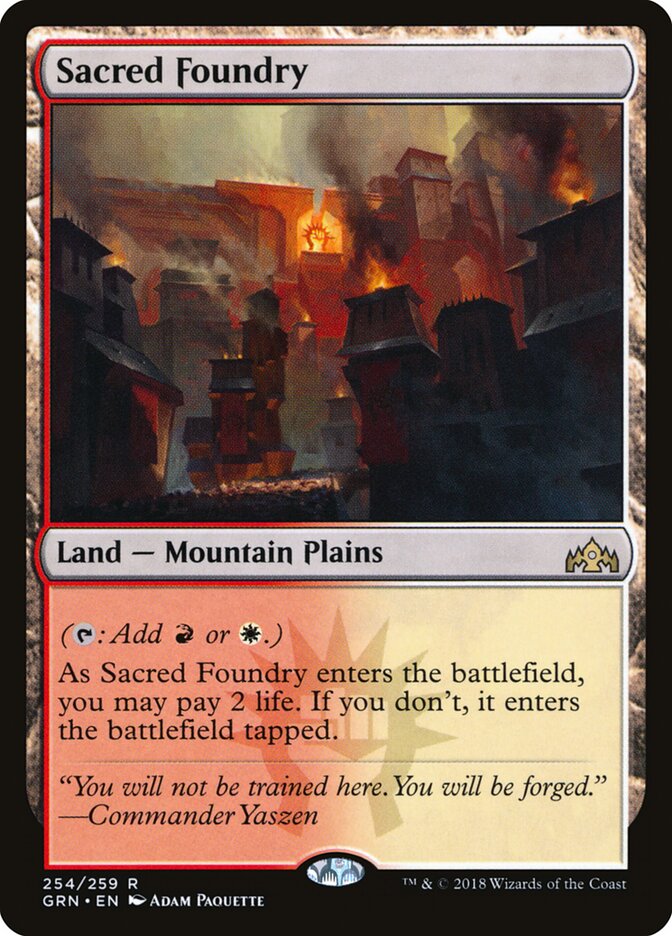 Sacred Foundry - carta Magic The Gathering